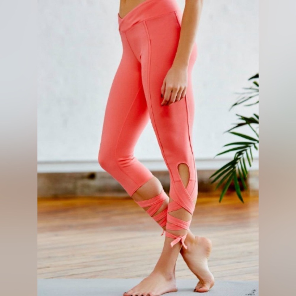 FP Movement by Free People yoga leggings in baby pink Size S
